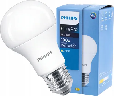 Obrázek produktu pro Philips CorePro LED 16901200, 13 W, 100 W, E27, 1521 lm, 15000 h, Teplá bílá