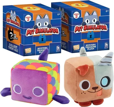 Produktbild von Pet Simulator Core Plüsch In Einer Schatztruhe, Spieltiere, 6 Jahr(e)