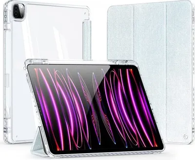 Produktbild von Tablet-Hülle mit Stifthalter & Auto Sleep Wake kompatibel mit iPad Air 11" 2024 Blau