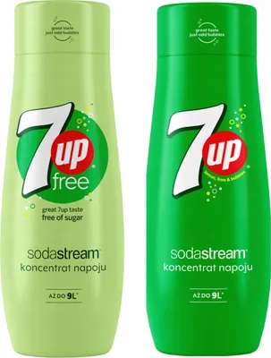 Produktbild von 2er-Set SodaStream 7UpFREE+7Up-Konzentrate