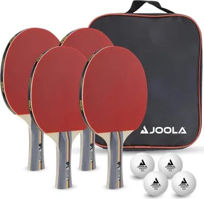 Produktbild von JOOLA Tischtennis-Set Tischtennis »Team School« 4 Schläger&4 Bälle mit Tasche