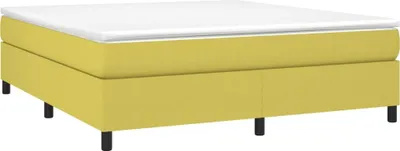 Immagine prodotto di vidaXL Struttura letto senza materasso verde 160x200 cm tessuto