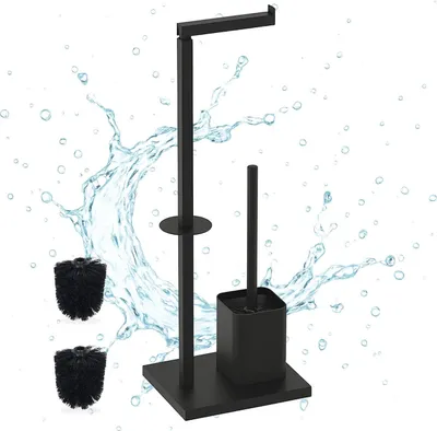 Immagine prodotto di Portarotolo in metallo con scopino - Design indipendente
