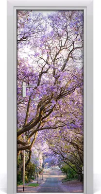 Produktbild von Tulup Türaufkleber 75x205 cm Dekorative Aufkleber Selbstklebend Wasserdichte Tapete Abnehmbar Schlafzimmer Wohnzimmer Wohnkultur - über Jakaranda