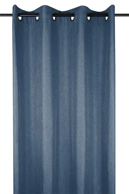 Obrázek produktu pro Závěs s kroužky BEA, 140 x 260 cm, tmavě modrý
