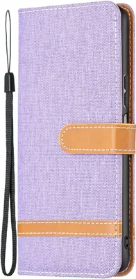 Produktbild von König Design Hülle kompatibel mit Xiaomi Redmi Note 11 Pro / Note 11 Pro+ 5G Kunstleder Handyhülle - Handy Case Lila