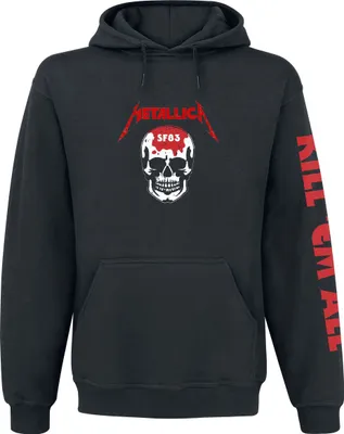Produktbild von Metallica Kapuzenpullover Herren Kill 'Em All - Skull schwarz L