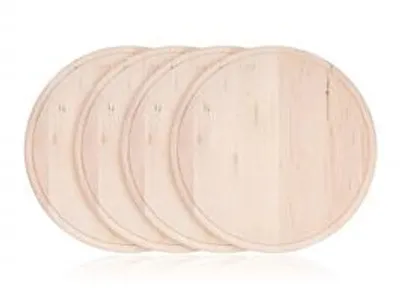 Obrázek produktu pro Sada krájecích dřevěných prkének BBQ 22 cm, 4 ks