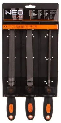 Image de NEO TOOLS Limes en métal, set de 3 pièces.