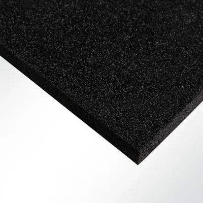 Produktbild von Plastazote® LD29 Polyethylen PE Schaumstoff Hartschaumstoff schwarz 100x50x1cm