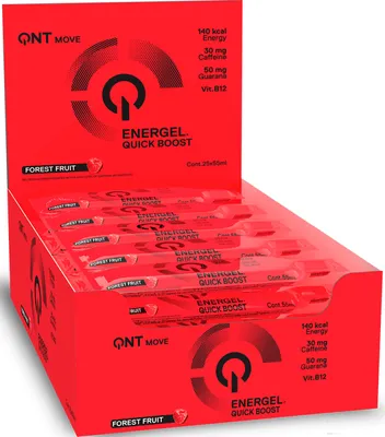 Produktbild von QNT Energel (25x55ml) Forest Fruit - Energie & Ausdauer - Energie-Gel
