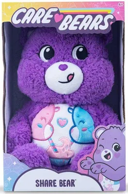 Image de Ours en peluche Care Bears 35 cm écologique - Peluche Share Bear