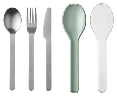 Productafbeelding van Mepal besteckset ellipse 3-teilig - nordic sage 105760094700