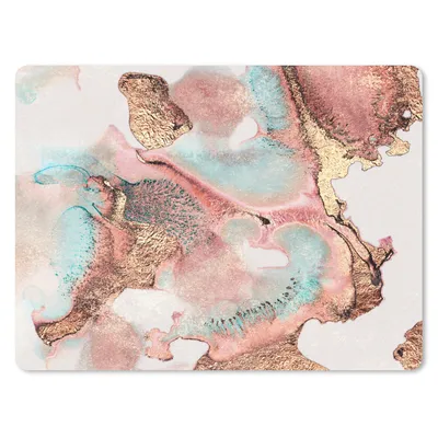 Produktbild von MuchoWow® Mauspad Mousepad Tinte - Pastell - Abstrakt 23x19 cm - Mousepads - Maus Mat - Pad - Mausunterlage - Schreibtischunterlage - Mauspad