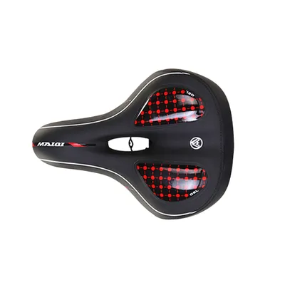 Produktbild von Fahrradsättel, Atmungsaktiv, bequemer Memory-Foam schweißfestes, Stoßdämpfung, für Rennrad,Mountainbike, Citybike, Heimtrainer Fahrrad