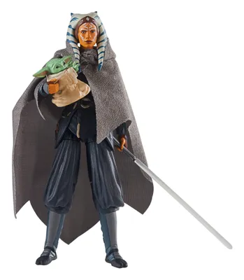 Produktbild von Star Wars Vintage Kollektion Ahsoka Tano und Grogu Figur 10cm