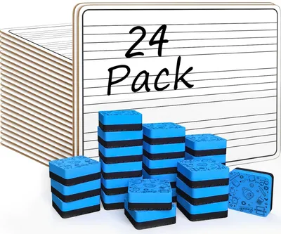 Productafbeelding van Drooguitwisbare Muziekbord - 24 Stuks - 30x22.9 cm