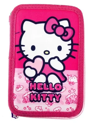 Produktbild von Hello Kitty Unicorn gefülltes 3-stöckiges Federmäppchen