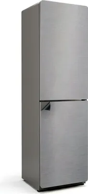 Obrázok produktu pre Metalická textúra s líniami - Magnetický kryt chladničky - Dekoratívna magnetická fólia do kuchyne - Magnetická dekorácia na chladničku - Samolepiaca magnetická tabuľa - Magnetická fólia na dvere chladničky - 60x205 cm