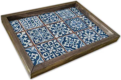 Produktbild von Evila Originals, AT- TRX0213, Bunt, Serviertabletts, Gemälde: 100% MDF (Dicke: 2