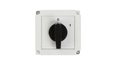 Obrázek produktu pro Vačkový spínač 0-1 3P 25A v pouzdře 4G25-10-PK 63-840306-031