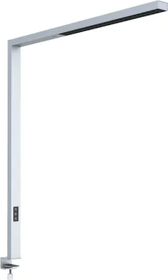 Produktbild von LED Tischleuchte Anbauleuchte Linus Silber Up & Down 80W Neutralweiß 4000K UGR<6 Dimmbar + Bewegungssensor + Tageslichtsensor