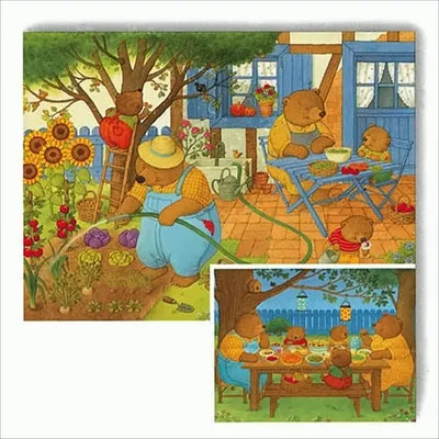 Produktbild von Ravensburger Spiel 08913 - Die Bärenfamilie im Garten