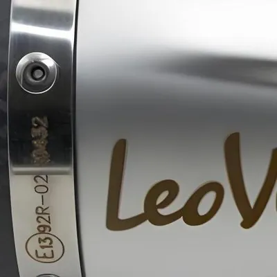 Zdjęcie produktu dla Tłumik tylny LeoVince, część zamienna 10432, stal nierdzewna, Ø 45 mm dla LV ONE EVO