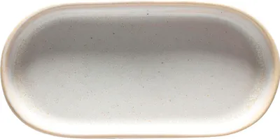 Produktbild von Notos oval Tablett 18cm, Farbe:weiß