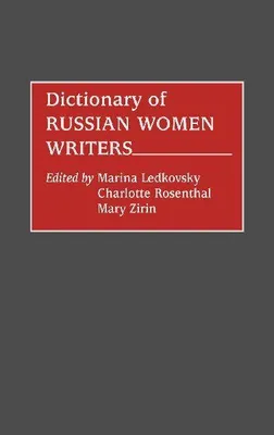 Produktbild von Dictionary of Russian Women Writers