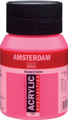 Immagine prodotto di Bottiglia di vernice acrilica Amsterdam Serie Standard 500 ml rosa reflex 384