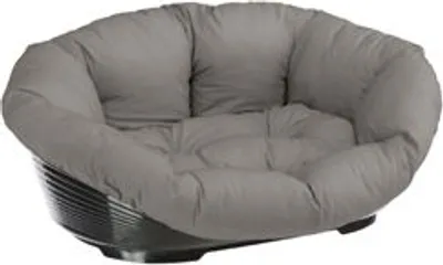 Produktbild von hunde- und Katzenkorb mit Kissen 64 cm grau