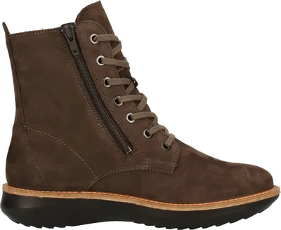 Imagen del producto de Zapatos de cordones para mujer Legero Harmony, estilo bota, color marrón, para uso casual