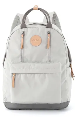 Imagen del producto de Mochila urbana Peterson para portátil, color gris claro, 13 litros, 40x28x15 cm
