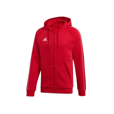 Image de Adidas Sweatshirts Core 18 FZ Hoodie, FT8071, taille : 170