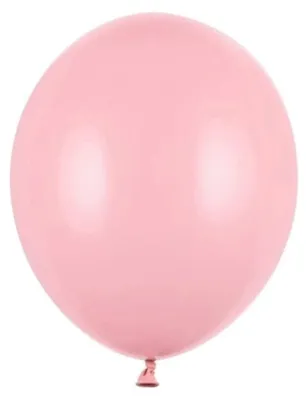 Produktbild von 100 Stk. Luftballon Ø12cm "Uni Pastell" | Baby Pink