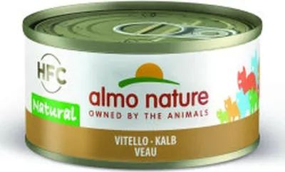 Produktbild von Almo Nature HFC Natural Kalb, Adult, jede Rasse, Kalbsfleisch, 70 g