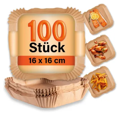 Obrázok produktu pre GOURMETmaxx papierové košíčky na pečenie 16 x 16 x 4,5 cm hnedé