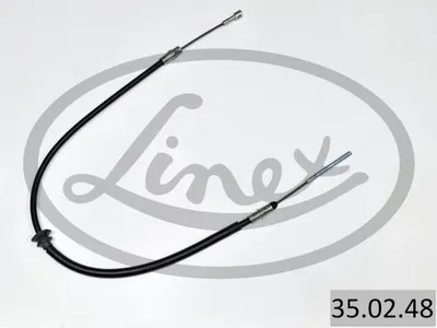 Produktbild von LINEX Handbremsseil 35.02.48 Vorne für RENAULT MASTER III Kasten (FV) 1086/575mm