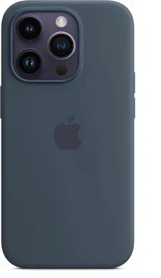 Obrázek produktu pro Silikonové pouzdro Apple iPhone 14 Pro s Magsafe - Storm Blue