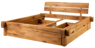 Immagine prodotto di MASSIVMOEBEL24 | JANGALI #621 Letto matrimoniale a travi in legno di quercia selvatica - 2 cassetti - oliato / natur 200x200