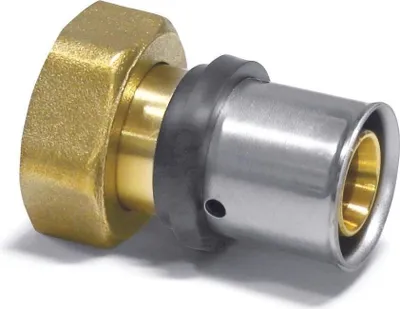 Zdjęcie produktu dla Złączka przejściowa Pressfitting Eurocone 16 x 2 - gwint wewnętrzny 3/4"