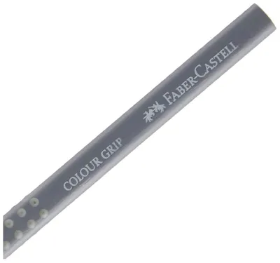 Zdjęcie produktu dla FABER-CASTELL 112431 Ołówek kolorowy Colour GRIP - zimny szary IV