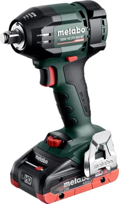 Produktbild von Metabo SSW 18 LTX 550 BL, Schlagschrauber, Bürstenlos, Schwarz, Grün, Rot, 1/2", 2800 RPM, 550 Nm