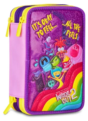 Productafbeelding van Seven 8055714309231, Zachte potloodentas, Polyester, Meerdere kleuren, Met afbeelding, Geschikt voor jongens/meisjes, Met rits