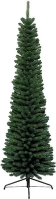 Productafbeelding van Kunstkerstboom Pencil pine h240 cm dia 65 cm extra smal groen Everlands
