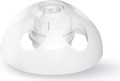Produktbild von Connexx Click Open 10 Mm Dome 6-Pack Blister White Silicone Hearing Aid Domes