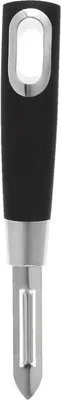 Obrázek produktu pro Fackelmann 25959 Monaco škrabka, nerezová ocel, 20,1 cm, černá