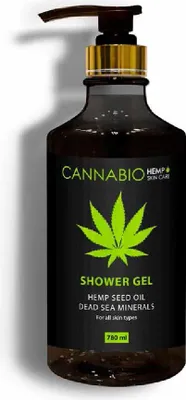 Obrázek produktu pro Hydratační krémové tělové mýdlo s konopným olejem