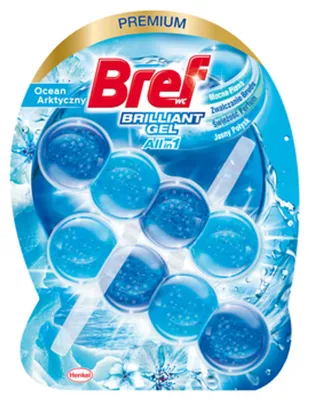 Produktbild von Bref Kostka toaletowa Ocean 2 x 42 g